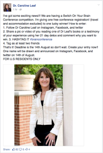 Who is Dr. Caroline Leaf?